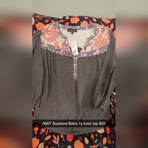 Suzanne betro tunic top